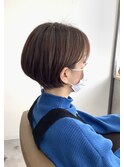 小顔補正立体カット