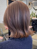 ディフィーノ 青山(DIFINO)&nbsp;【DIFINO 青山】くびれボブ/ライトブラウン