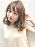 イメチェンウェーブミディアムボブ×デジタルパーマ[横浜駅]