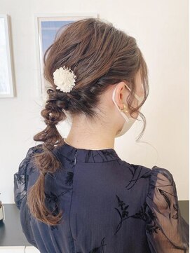 スーリール 新宮店(Sourire) 編みおろしアレンジ