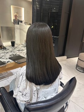 ヘアサロン ガリカ 表参道(hair salon Gallica) 【miko】韓国風ヘア/黒髪暗髪ダークグレージュ/グレーブラック