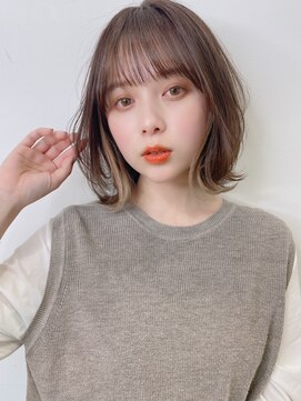 ディレクト 新宿(Direct) インナーカラー×くびれボブ☆