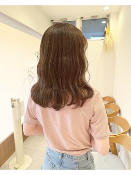 プリュム(Plume) 【園木担当】透明感ベージュカラー