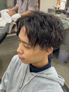 ヘアフォーラム センターパート
