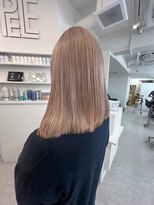 ペレ 渋谷(PELE)&nbsp;切りっぱなしボブ/エアリーロング/美髪/ピンクブラウン/渋谷
