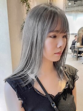 ディッセンバー 渋谷(December) シルバーグレージュ/1ブリーチカラー/学割U24