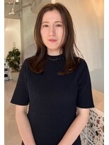 マイン(mine)&nbsp;セミロング/ニュアンス/フェイスレイヤー