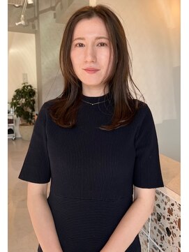 マイン(mine) セミロング/ニュアンス/フェイスレイヤー