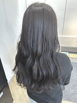 ユニ バイ マグ 長野店(Uni.by Mag) 大人かわいい暗髪透明感カラーダークグレージュ