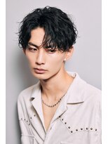 リップスヘアー 渋谷 annex(LIPPS hair)&nbsp;波巻きパーマツイストスパイラルパーマミックスセンターパート