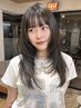 【人気No2/赤み消しカラー】(平日限定)カット+イルミナカラー+リンケージTr