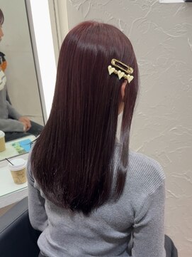 ジュイル シブヤ(JEWIL SHIBUYA) 【JEWIL 渋谷 櫻田】ブリーチなしの暖色カラー♪