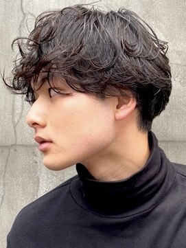 スミス 秋葉原(Smith) メンズパーマ/大人ショート/２０代３０代/ダークアッシュ