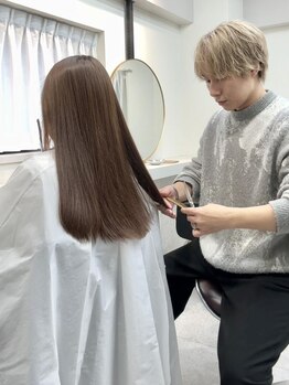 クアン(Cuan)の写真/最上級のケア商材で本質的な美と癒しの空間をご提供◎一人ひとりに合わせた理想の似合わせスタイルが叶う♪