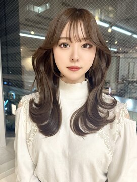 ミョンシル 【myonsil 山田】シースルーバング/韓国風レイヤーカット