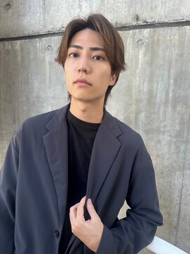 イーストハムヘッドショップ(EAST HAM head shop) メンズ/ショート/センターパート/ブラウンカラー