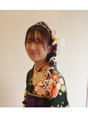 『晴れの日』にオススメ！サイド編みおろしスタイル☆