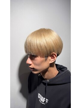 ハイプ 名古屋栄(HYPE) 暖色ミルクティーベージュ×マッシュ(名古屋/栄/メンズ)