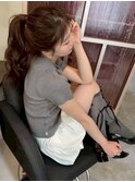 『　チャンモリポニーテール　　』　ECOO