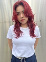 ゼスト フィーノ(ZEST fino) 【大宅種乃】ブリーチ込みオシャレレッドカラー