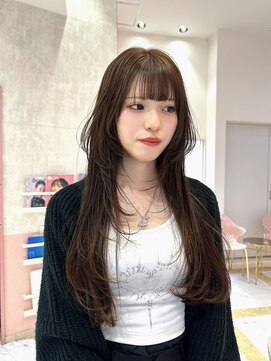 リー 梅田(Lee) ハッシュカット/レイヤーカット/暗めカラー