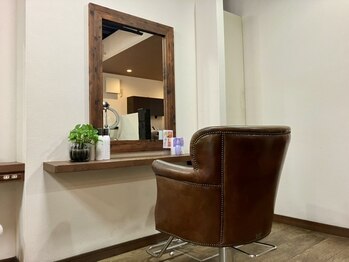 ヘアアトリエ ノア(hair atelier noa)の写真/【神戸市/伊川谷】完全マンツーマン×3席のみのプライベート空間◎周りを気にせずゆったり過ごせます◇