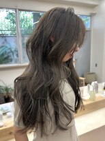 パークレーン アイス イヴェン(park lane ICI yeven)&nbsp;ブリーチなしダブルカラーオリーブグレージュ秋冬カラーレイヤー