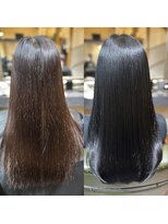 リリアン(Ririan)&nbsp;【橋本】うる髪フルカラー+自社製品髪質改善トリートメント