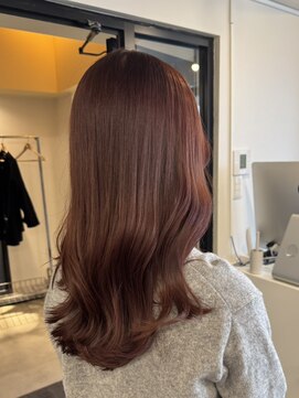アコロン(acoron) オレンジブラウン 新宿/髪質改善/ロング/韓国ヘア