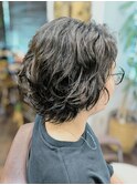 【Anne】こなれショートグラ無造作時短パーマスタイル【LADIES】