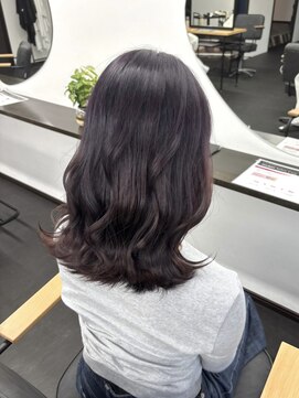 エミタス 柳通り(Emitas.) ブリーチなしWカラー/ラベンダーカラー