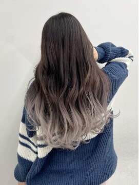 アライブ キチジョウジ(ALIVE Kichijoji) 【ALIVE吉祥寺】黒髪シルバーグラデーション小顔