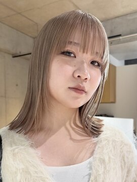 スリバー(sliver) ブリーチハイライト髪質改善ダブルカラーレイヤーカット