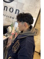 メノン 茨木店(Menon)&nbsp;ツイストスパイラル/スパイラル/メンズパーマ