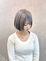 ロンド レア 天神大名店(Lond Le’a) ダークアッシュ/大人ガーリー/似合わせカット/着物ヘア