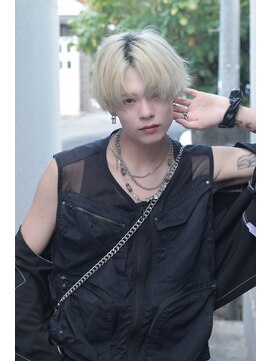 ヘア ルミナス バイ フォルテ(HAIR LUMINAS by FORTE) サーフカール/刈り上げセンターパート/波巻きツイストスパイラル