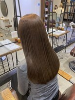 ニナ 梅田(nina)&nbsp;酸性ストレート/オリーブベージュ