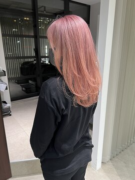 ラキング ギンザ トウキョウ(LAKING GINZA) ピンクベージュ/アンブレラカラー/クールショート/前髪/銀座