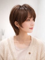 スイ(suiw) イメチェンショートウルフシアベージュ【suiw】昭和町/天王寺