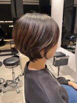 ステアケース ギンザセブン(stair:case ginza7)&nbsp;大人可愛い耳掛けショートボブ