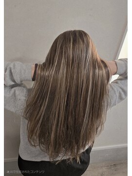 ヘアーアンドネイル ルシア(Hair&Nail Lucia) ベージュアッシュハイライト