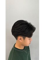アガタヘアー 西風新都店(AGATA hair) 学生人気◎ナチュラル毛流れセンターパート