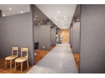 アンリ 阿見店(Henry)の写真/【全席半個室】周りが気にならないゆったり空間で、落ち着いた雰囲気で上質なひとときを【阿見町美容室】