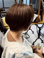 ヘアーカッティングガーデン ジャック モアザン 梅田店&nbsp;ウォームブラウン×ハイグロス