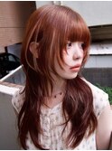 【macana指名】ハッシュカットウルフカットロングレイヤー登戸