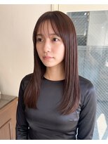 零秒女髪 千里丘店&nbsp;髪質改善で叶える上品な艶ロングヘアカラー艶髪美髪艶カラー艶感