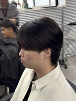 ガオプロデュースバイレボ(gao produced by revo) 曲がる縮毛矯正シースルーマッシュウルフメンズカット柏駅