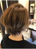 小顔似合わせショートカット