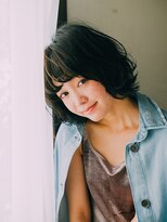 エクファ ヘア シェリル 草津 南草津店(ex-fa hair cherir)&nbsp;【南草津◆エクファヘアシェリル】無造作ふんわりミディ☆