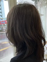 クラシコ ヘアー(CLASSICO hair) ミディアムレイヤー×寒色系ミルクティー